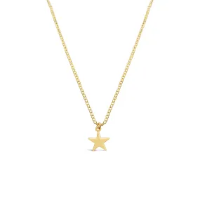 Star Necklace, Gold or Silver