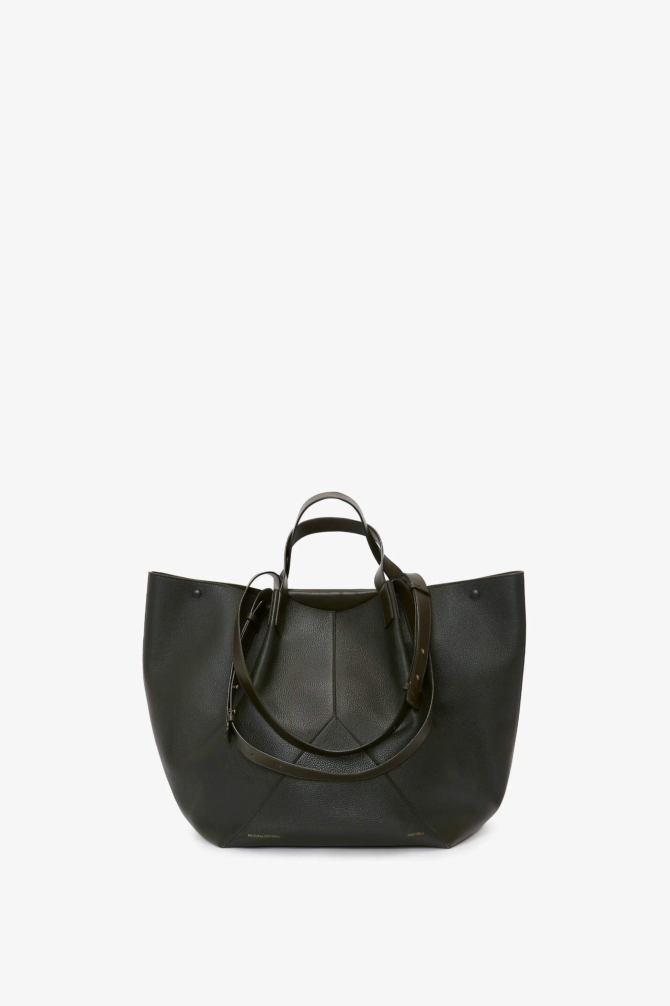 The Jumbo Tote In Loden Leather