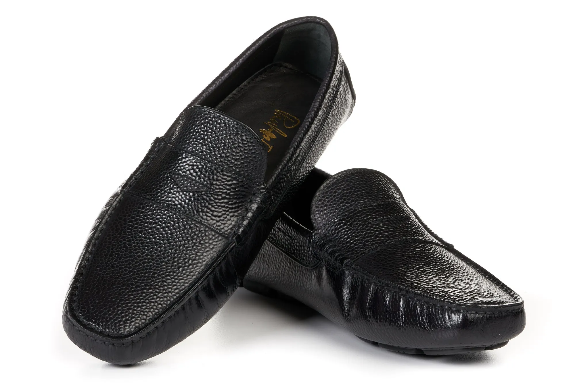 The McQueen Driving Loafer - Nero