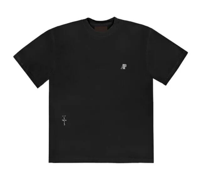 Travis Scott CJ x Audemars Piguet Vintage Tee "Black"