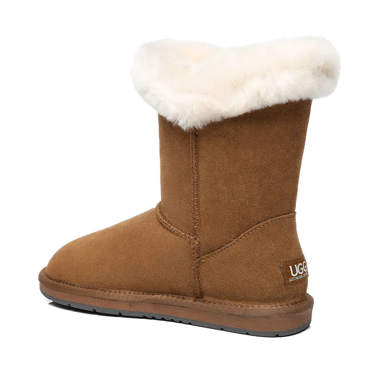 UGG 2-Button Shark Sheepskin Boot