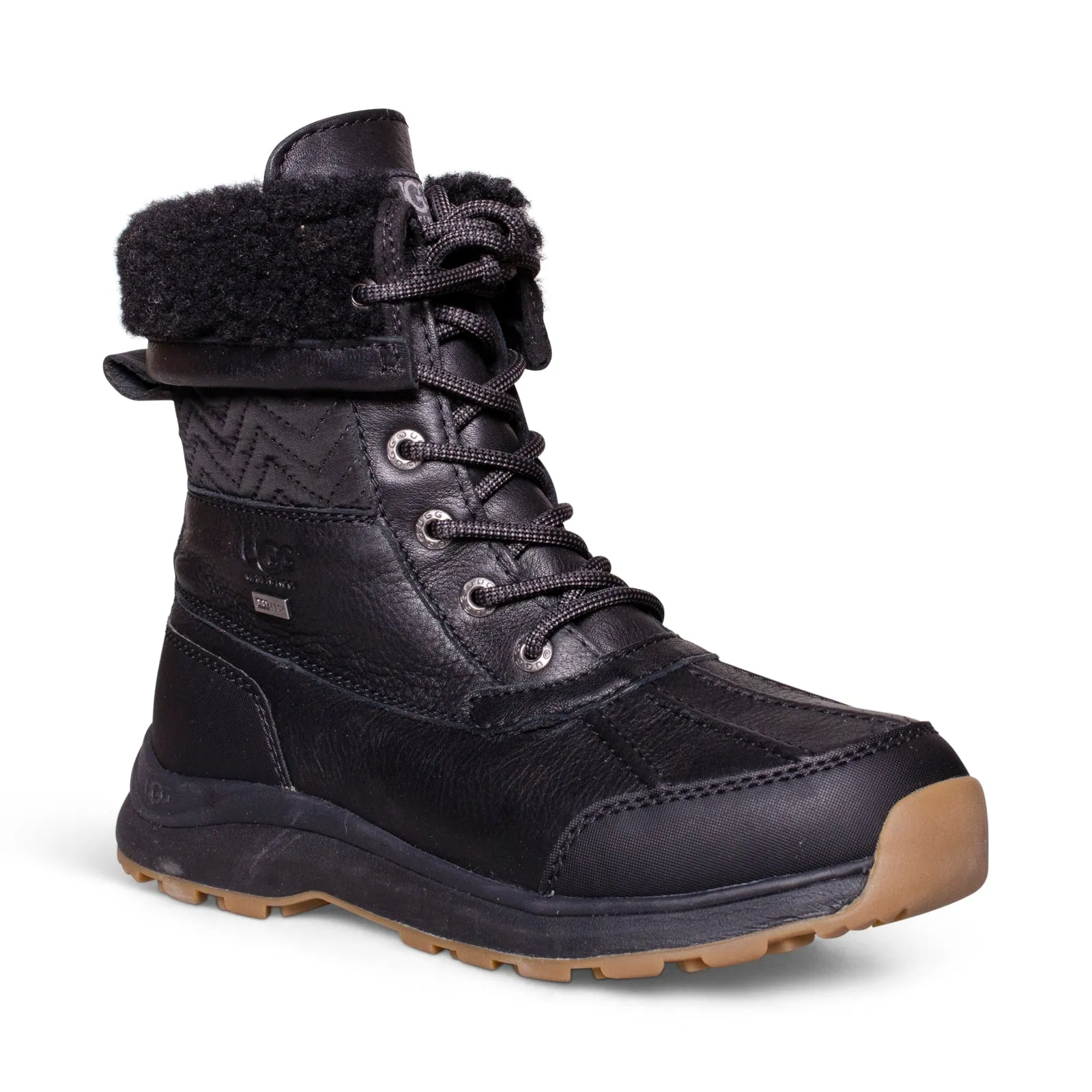 UGG Adirondack III Nylon Black Boots - Women's