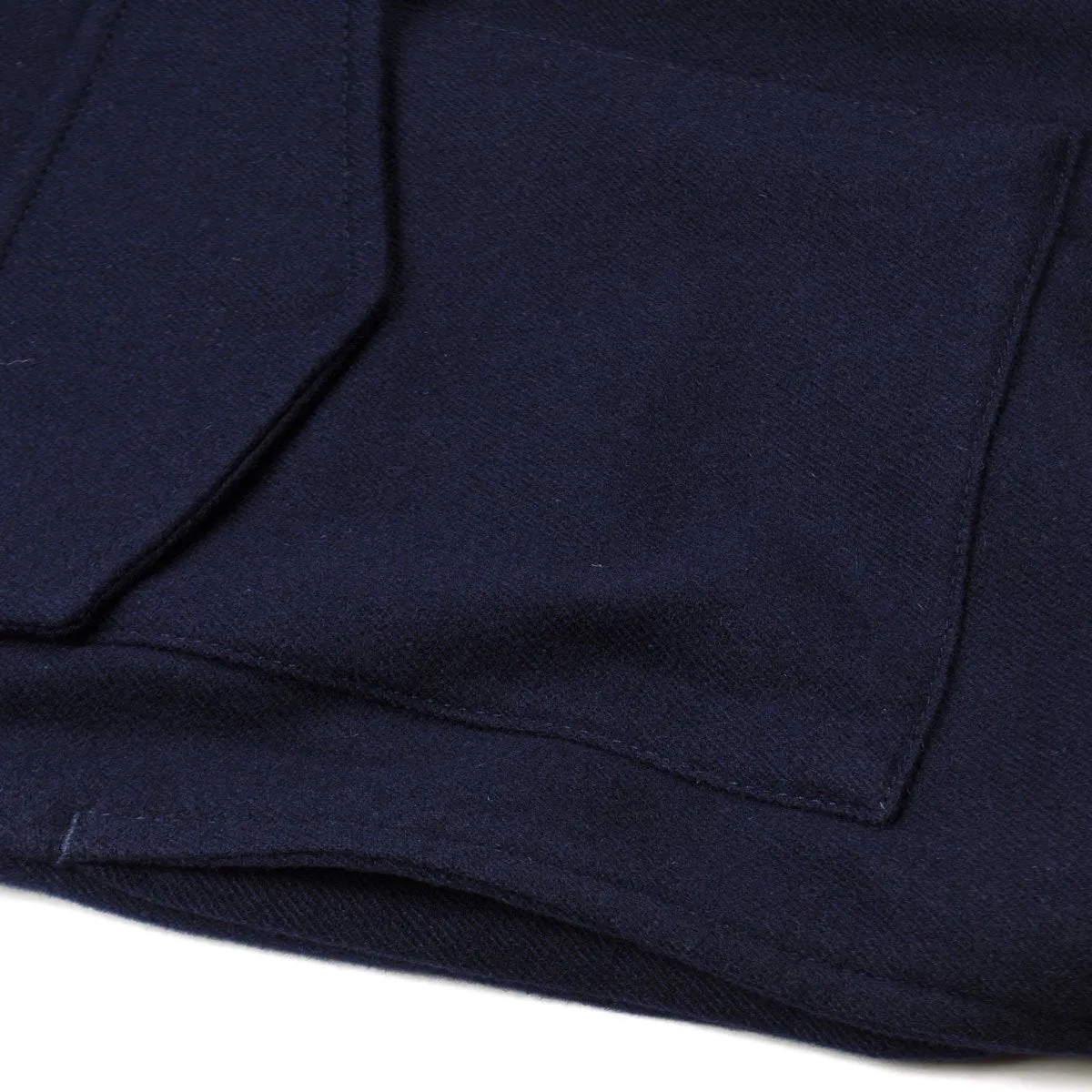 Universal Works - Battleman Jacket Twill Wool - Navy