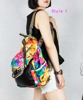 Versatile Large Capacity Fashion Printed One Shoulder Crossbody Bag ZX1043