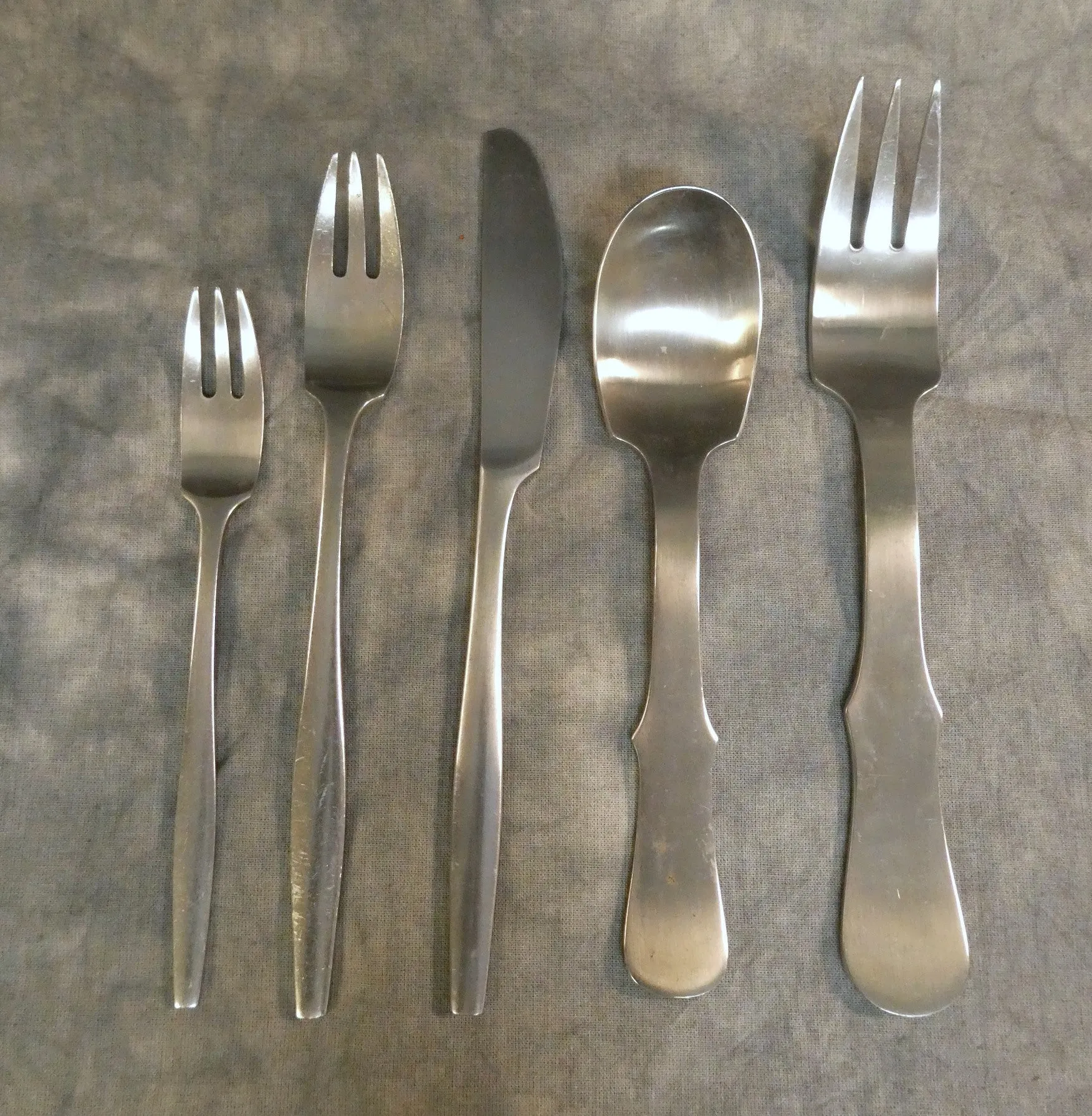 Vintage Dansk MCM Serving Utensils - Set of 5