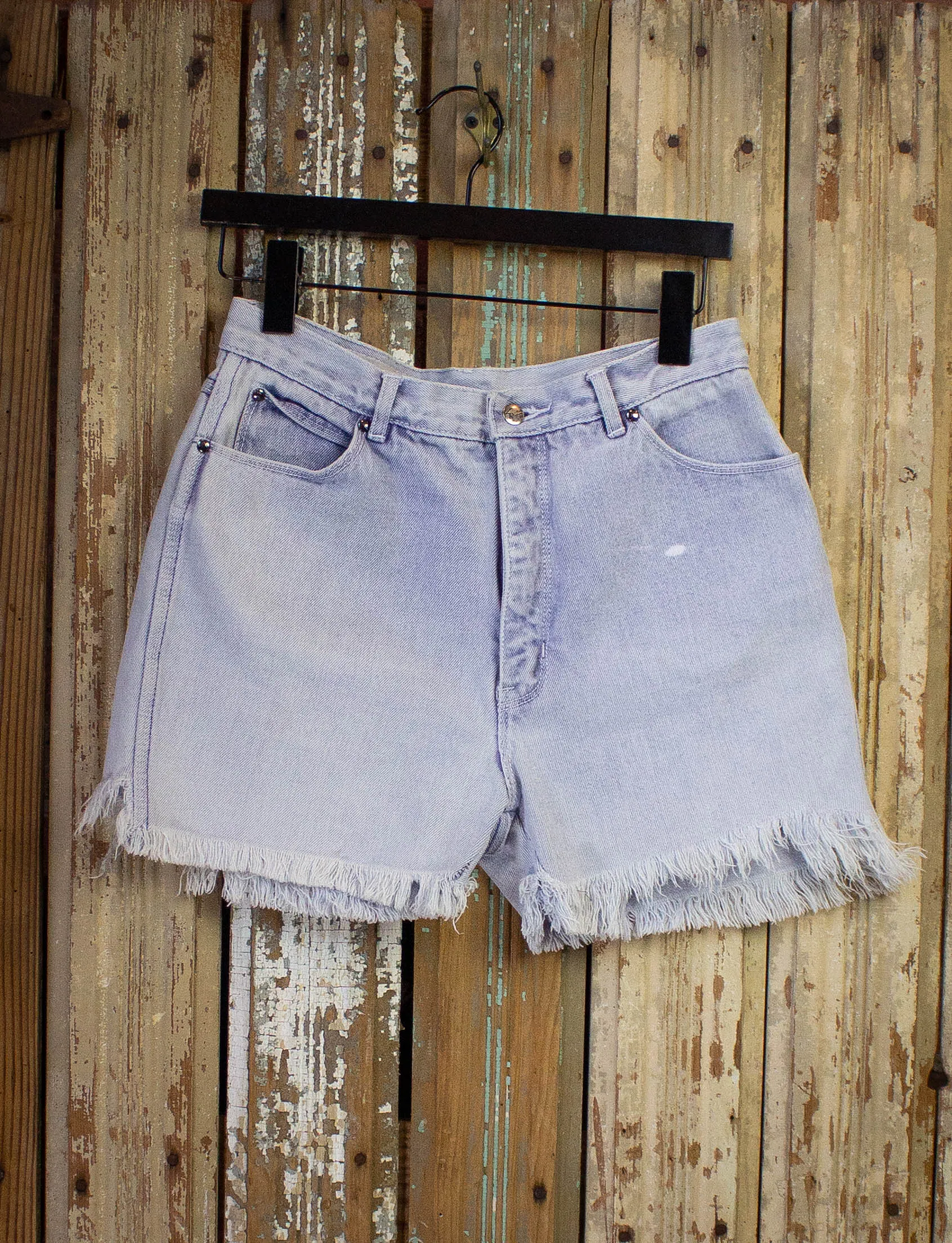 Vintage Gloria Vanderbilt Light Wash Denim Shorts 28W