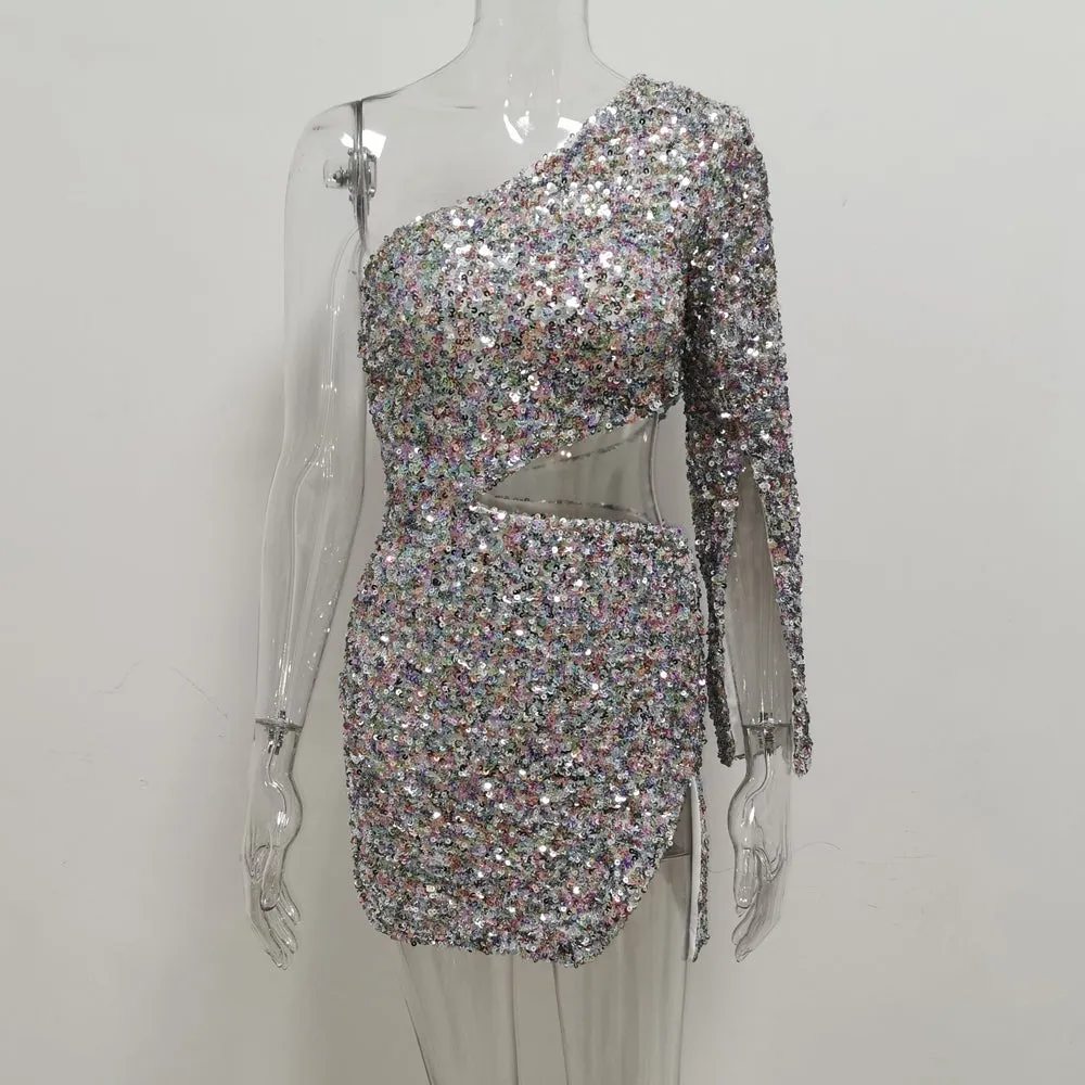 Women Glitter Sequin Dress