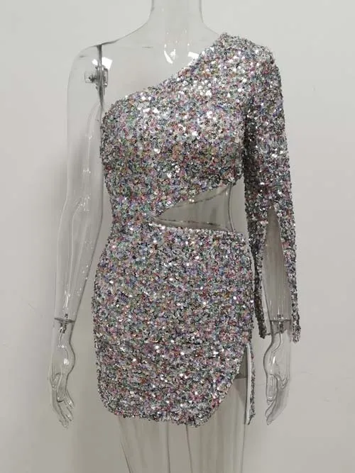 Women Glitter Sequin Dress